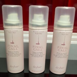 Drybar Final Call Frizz & Static Control Mist Blanc Scent 3-Pack NEW